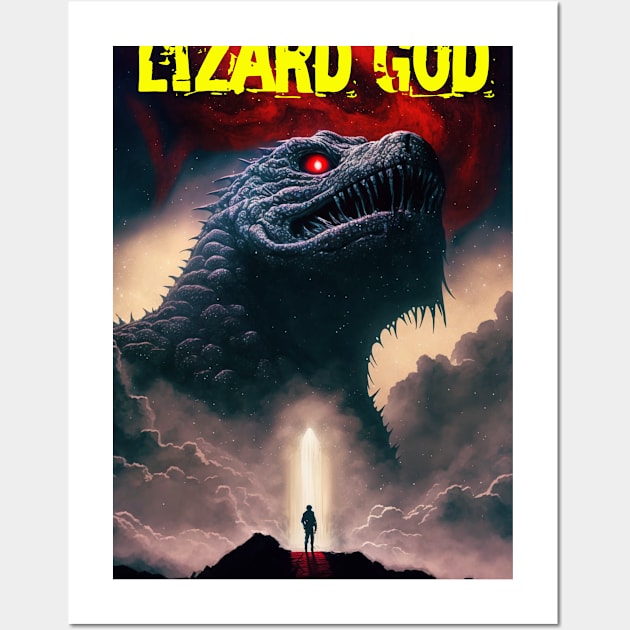 Lizard King 02 Wall Art by BarrySullivan